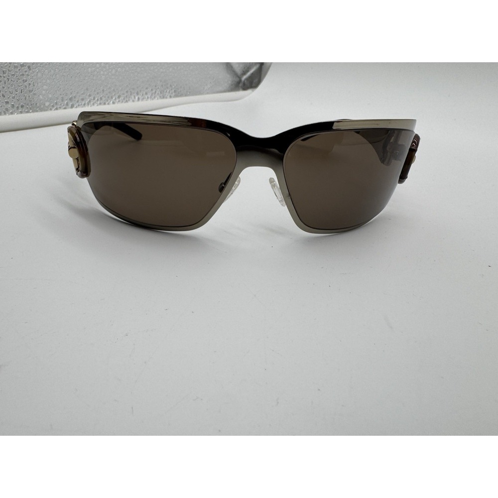 Authentic Gucci GG 2796/S Bamboo Horsebit Shield Sunglasses Y2K Vintage Italy